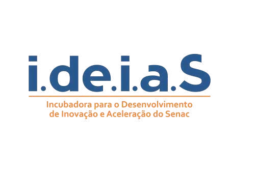 Logo da incubadora i.de.i.a.S do Senac